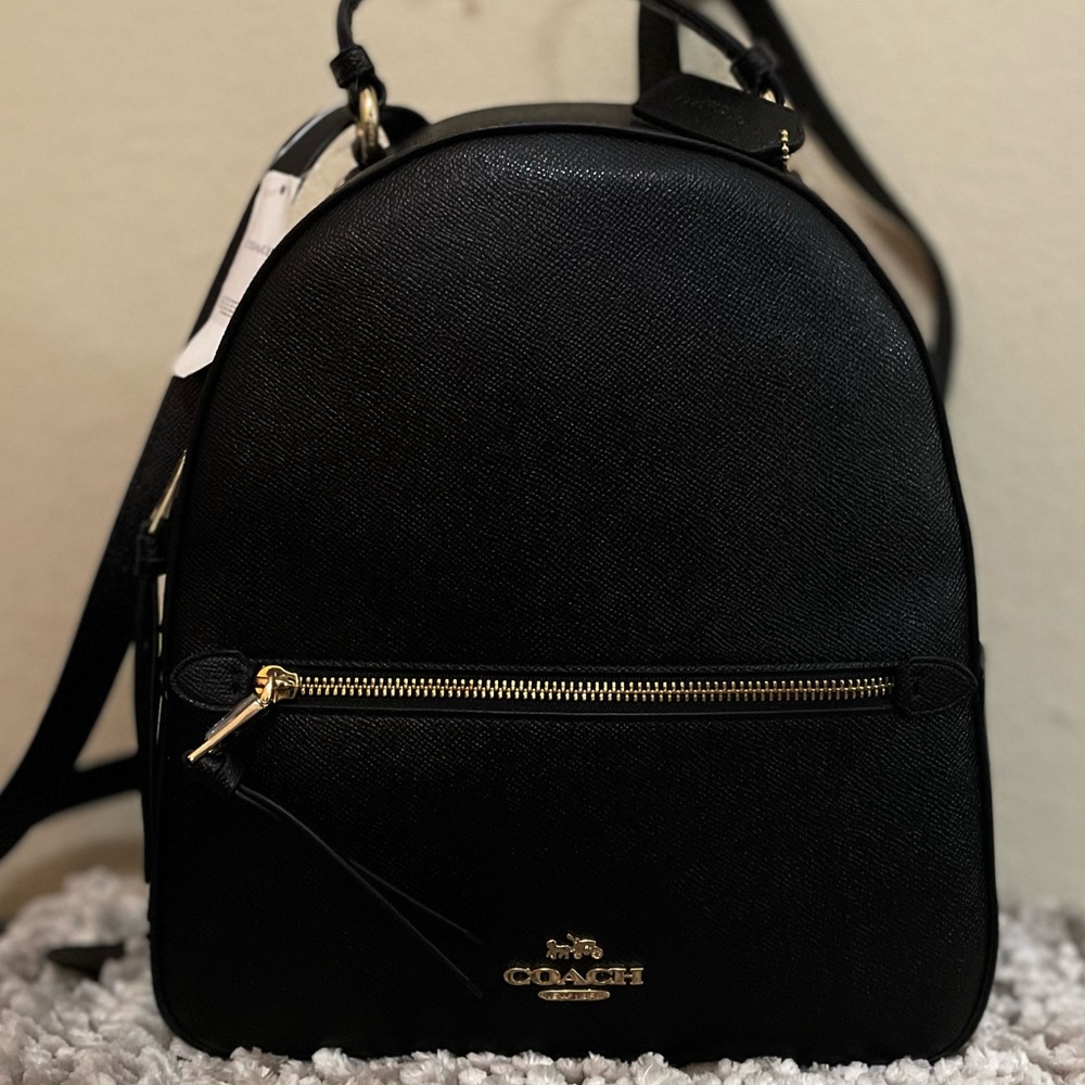 Coach Black Backpack (Jordyn)